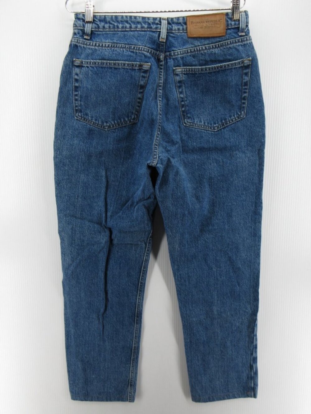 VINTAGE Banana Republic Jeans 14 Safari Travel Denim Pants 90s USA - Picture 6 of 10